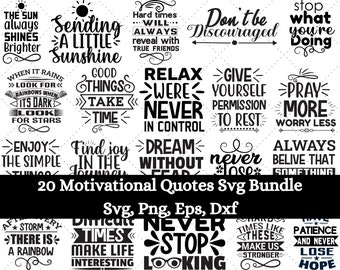 Motivational Quotes Svg Bundle, Affirmations Quotes Svg Bundle, Inspirational Svg, Motivational Svg, Self Love Svg Bundle, Mental Health Svg