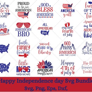 4th of July SVG Bundle, July 4th Svg, Independence Day Svg, patriotic svg, Fourth of July Svg, America svg, USA Flag, Independence Day Shirt