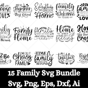 Family SVG Bundle, Family wall sign svg, Home sign svg, Family Quotes SVG Bundle, Family sign, Home decor svg, Family SVG,Farmhouse Sign svg