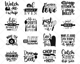 Kitchen Svg, Kitchen Svg Bundle, Kitchen Cut File, Baking Svg, Cooking Svg, Potholder Svg, Kitchen Quotes Svg, Kitchen Svg Files For Cricut