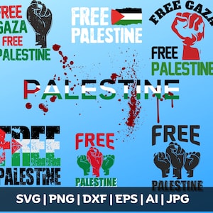 Pacchetto SVG Palestina libera\ Palestina libera\ Salva Gaza\ Pacchetto SVG Gaza libera\ Stai con la Palestina\ Salva Palestina\ Palestina Png\ Gaza libera