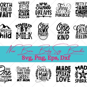 Baby SVG Bundle, Baby Onesie SVG, Funny Baby svg, baby newborn svg, Newborn SVG Bundle, Baby Quote Bundle, Cute Baby Sayings svg