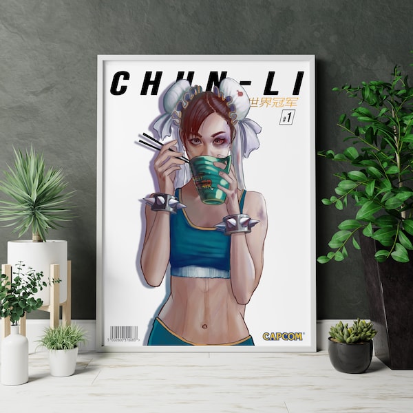 Chun Li Poster - Etsy