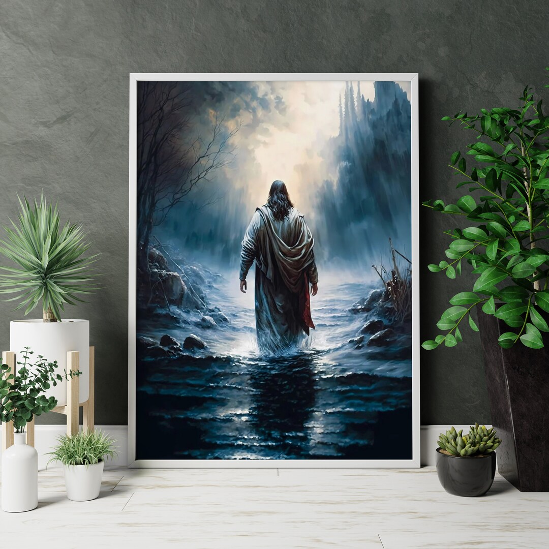 He Hand of God Canvas Wall Art,poster,print,picture,christian Wall