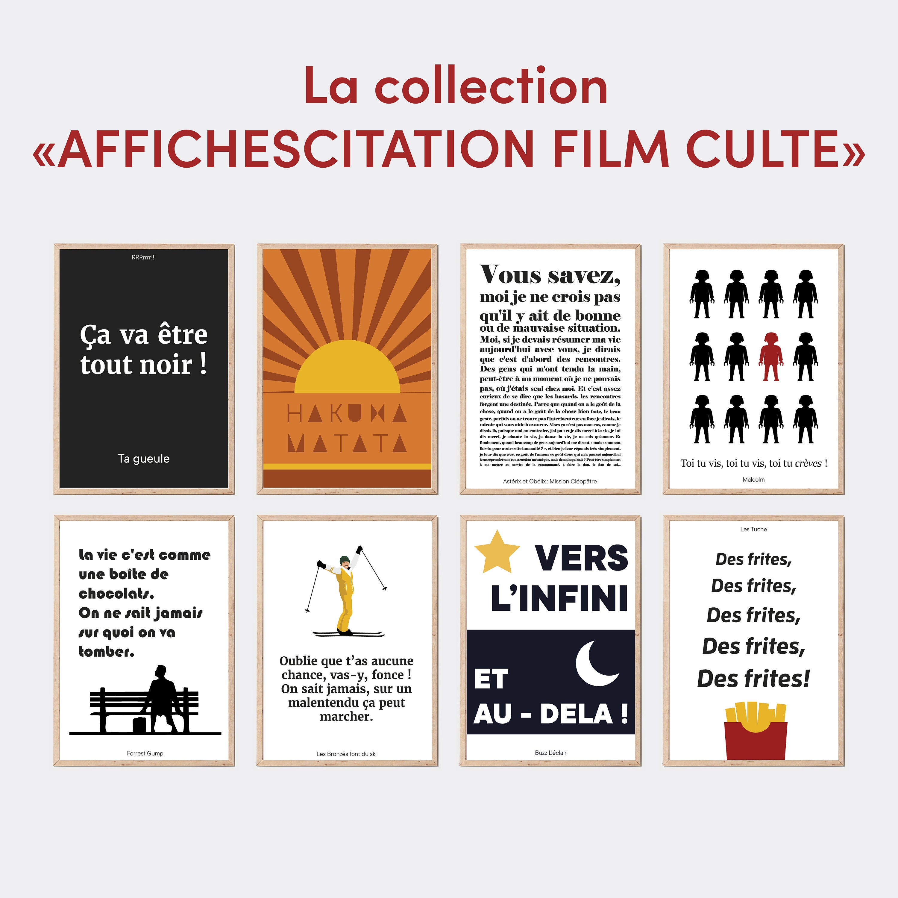Panneau Métallique A4 – Citation Film "The Lost Boys" Années 80, Déco Man Cave