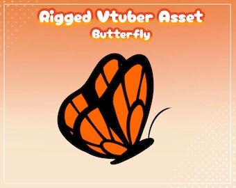Ativo Vtuber - Totalmente equipado - Borboleta