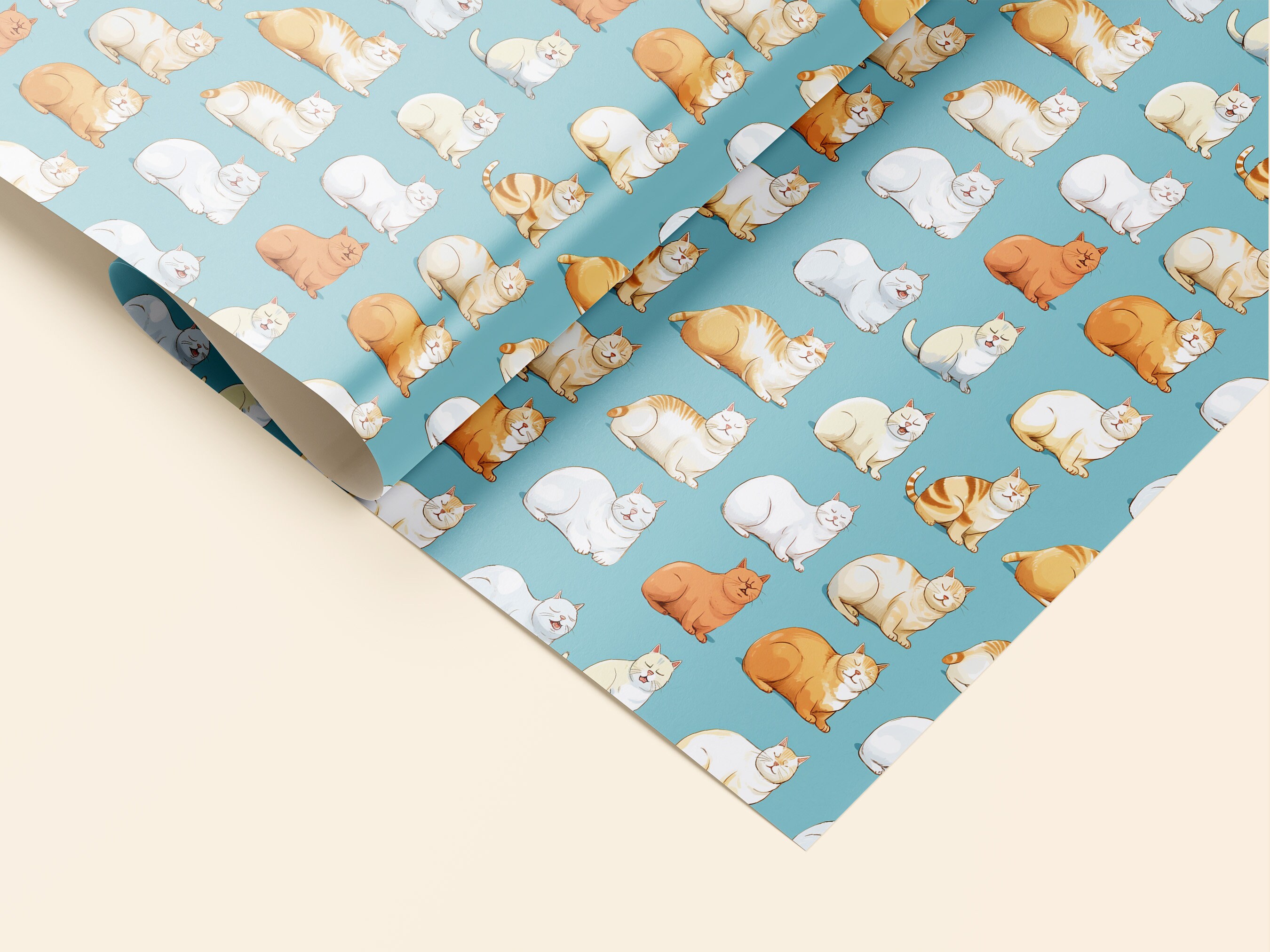 12 Seamless Cats Patterns, Pattern of Cats, Digital Paper With Cats ...