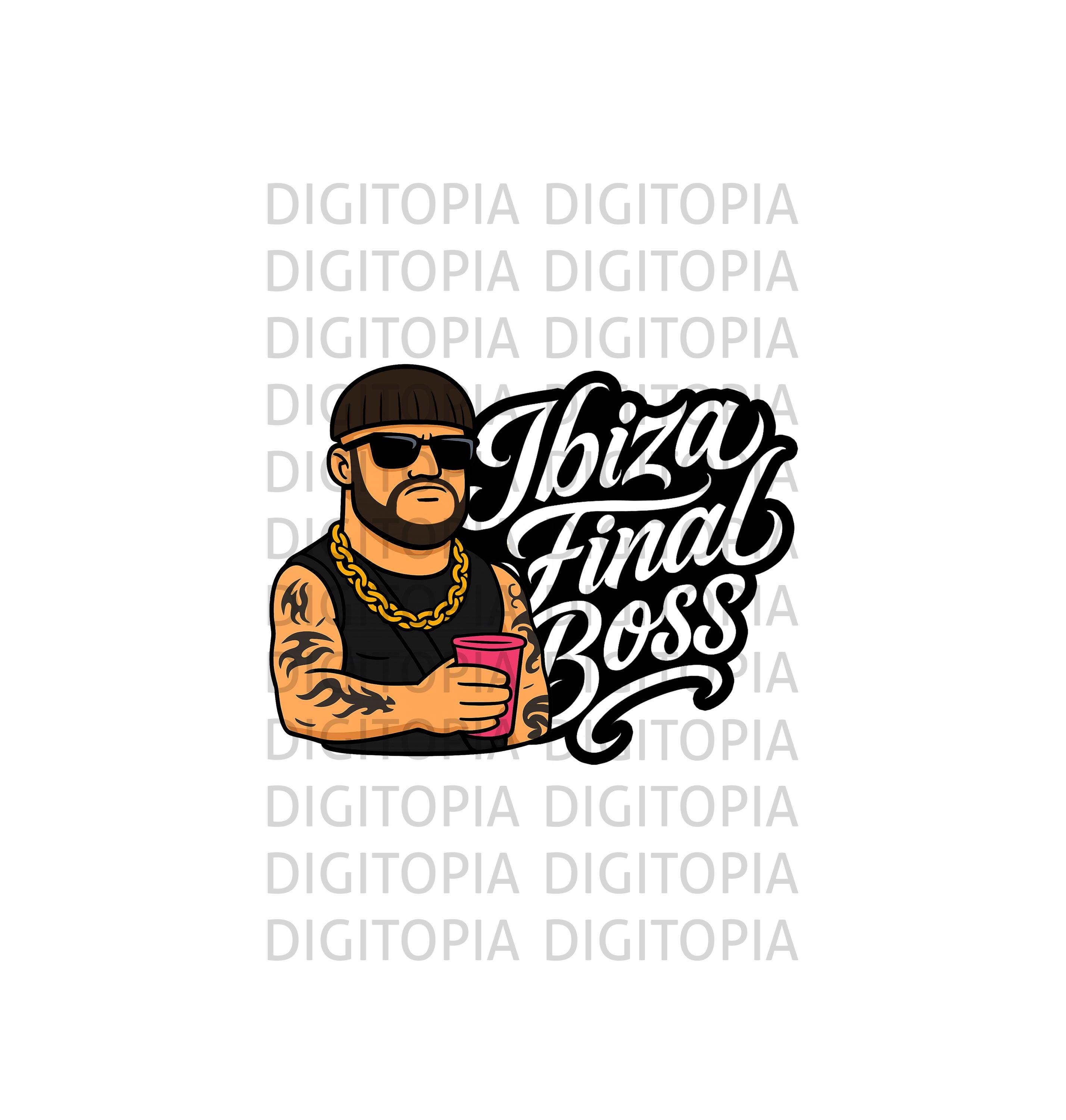 Ibiza Final Boss | Digital File | Meme 2025 Tiktok - Etsy Canada