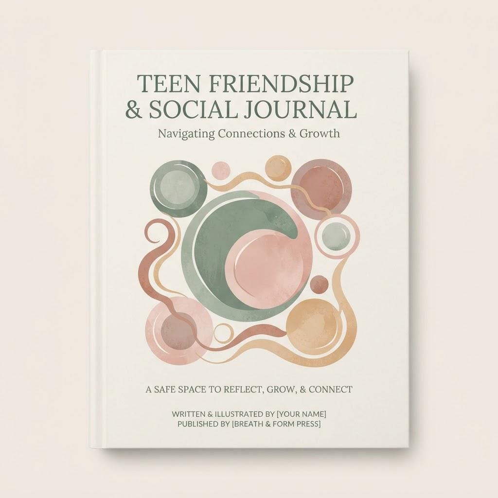 Teen Friendship & Social Journal