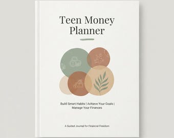 Teen Money Planner, Printable PDF, Digital Download