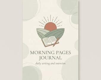 Morning Pages Journal Printable PDF — Daily Writing & Intention Journal