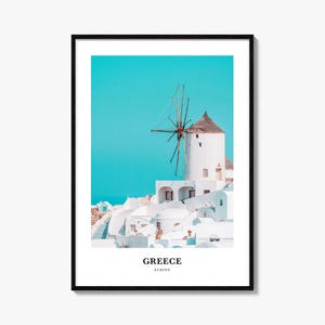 Griechenland Druck, Griechenland Foto Poster, Griechenland Reise Wandkunst, Griechenland Karte Druck, Griechenland Fotografie Druck, Griechenland Wanddekor, Europa