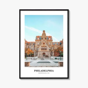 Philadelphia Print No 1, Philadelphia Photo Poster, Philadelphia Travel Art, Philadelphia Map, Philadelphia Photography, Pennsylvania, USA