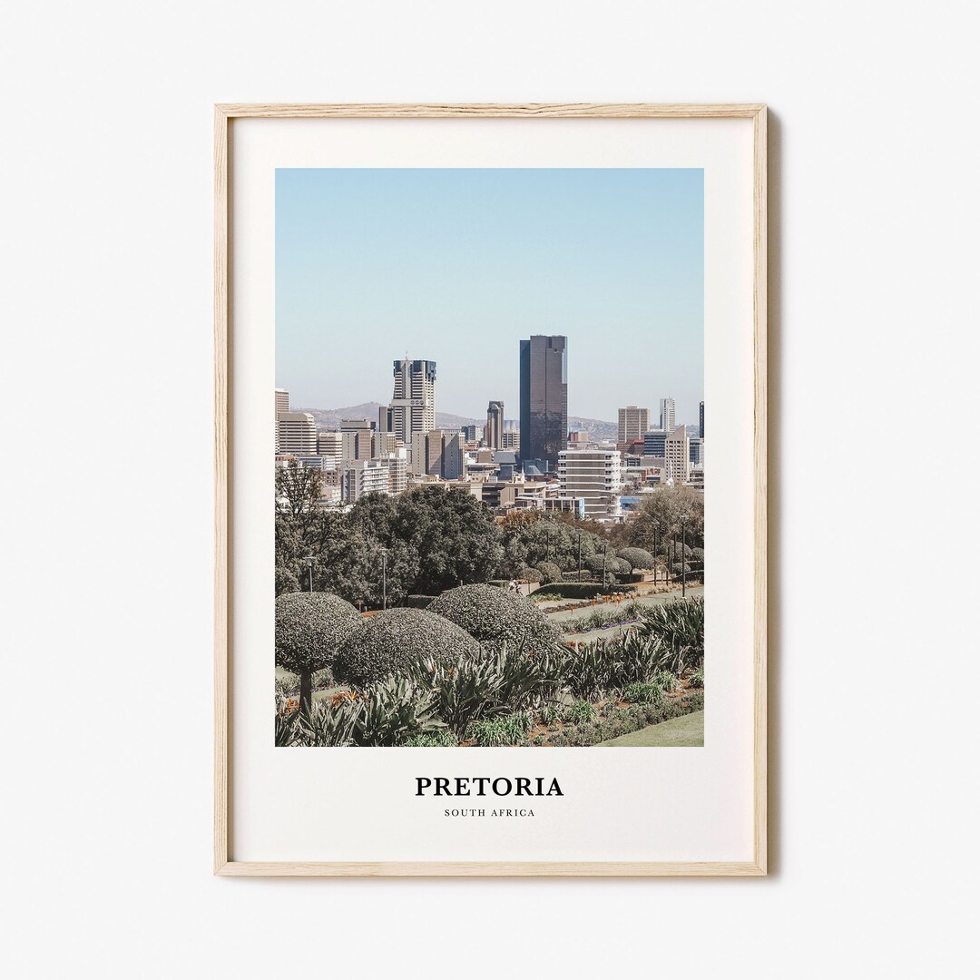 Pretoria Print, Pretoria Photo Poster, Pretoria Travel Wall Art