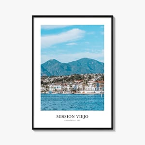 Mission Viejo Print, Mission Viejo Photo Poster, Mission Viejo Travel Wall Art, Mission Viejo Map Print, Mission Viejo, California, USA