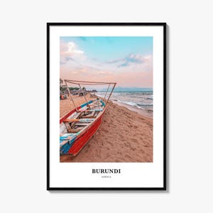 Burundi Print, Burundi Photo Poster, Burundi Travel Wall Art, Burundi Map Print, Burundi Photography Print, Burundi Wall Décor, Africa