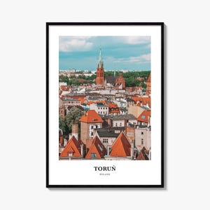 Torun Print, Torun Photo Poster, Torun Travel Wall Art, Torun Map Print, Torun Photography Print, Torun Wall Décor, Poland