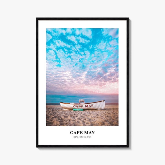 Cape May Photography Print: Beach Scene Wall Art