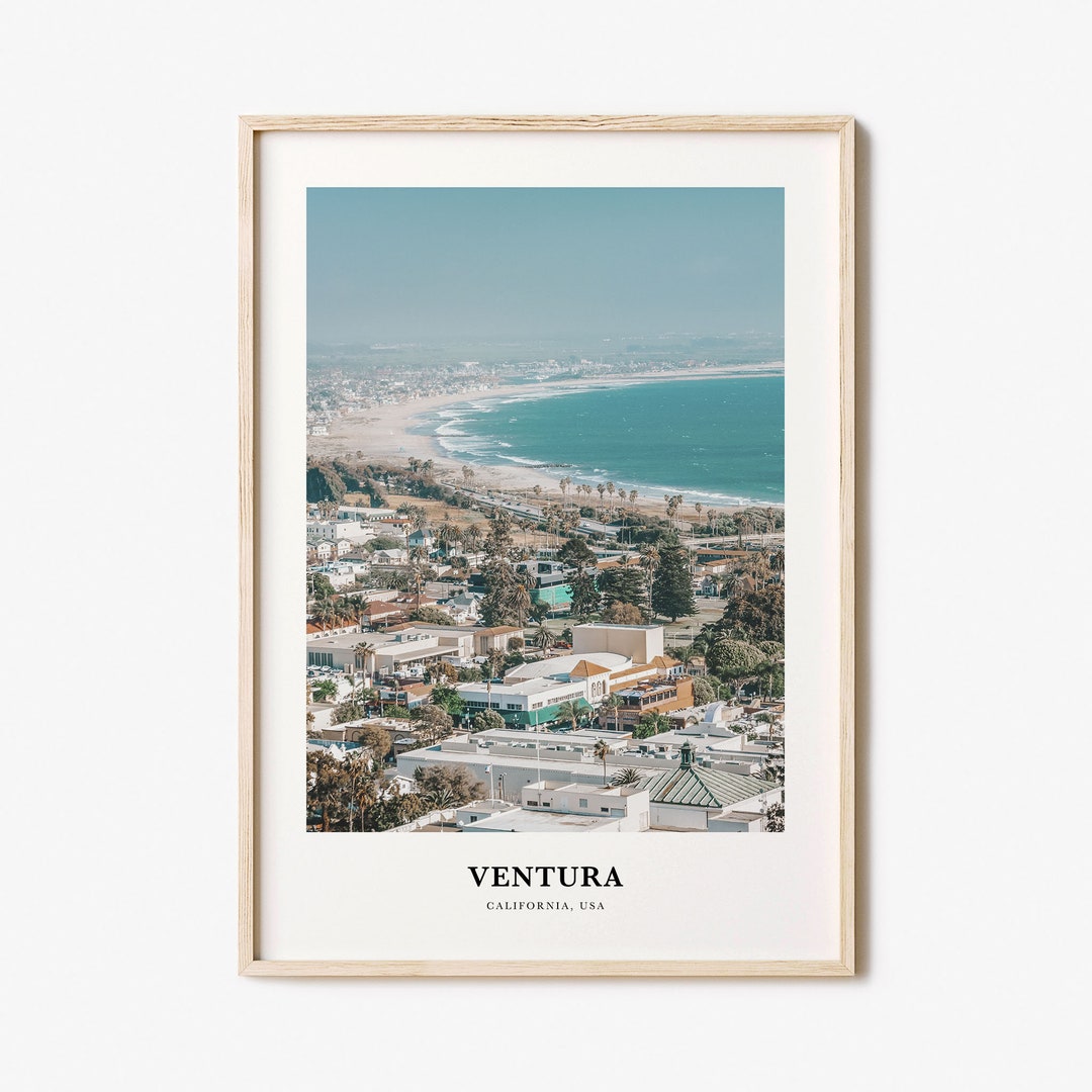 Ventura Print No 2, Ventura Photo Poster, Ventura Travel Wall Art