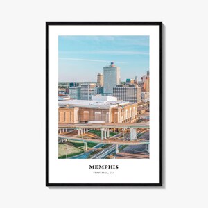 Memphis Print, Memphis Photo Poster, Memphis Travel Wall Art, Memphis Map Print, Memphis Photography, Memphis Wall Décor, Tennessee, USA