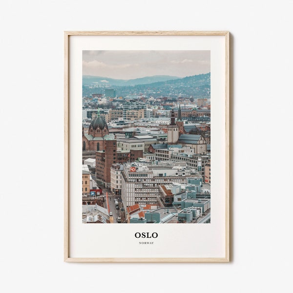 Oslo Print, Oslo Photo Poster, Oslo Travel Wall Art, Oslo Map Print, Oslo Photography Print, Oslo Wall Décor, Norway