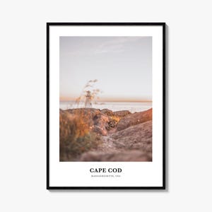 Cape Cod Druck Nr. 1, Cape Cod Fotodruck, Cape Cod Reise Wandkunst, Cape Cod Karte Druck, Cape Cod Fotografie Druck, Massachusetts, USA