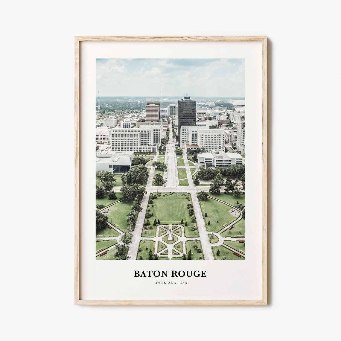 Baton Rouge Print, Baton Rouge Photo Poster, Baton Rouge Travel Wall
