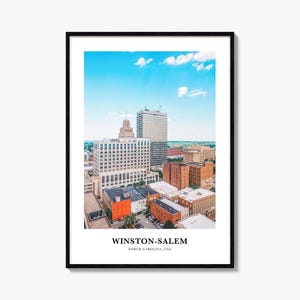Winston-Salem Photo Print: North Carolina Travel Wall Art