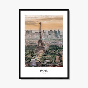 Paris Print, Paris Photo Poster, Paris Travel Wall Art, Paris Map Print, Paris Photography Print, Paris Wall Décor, France