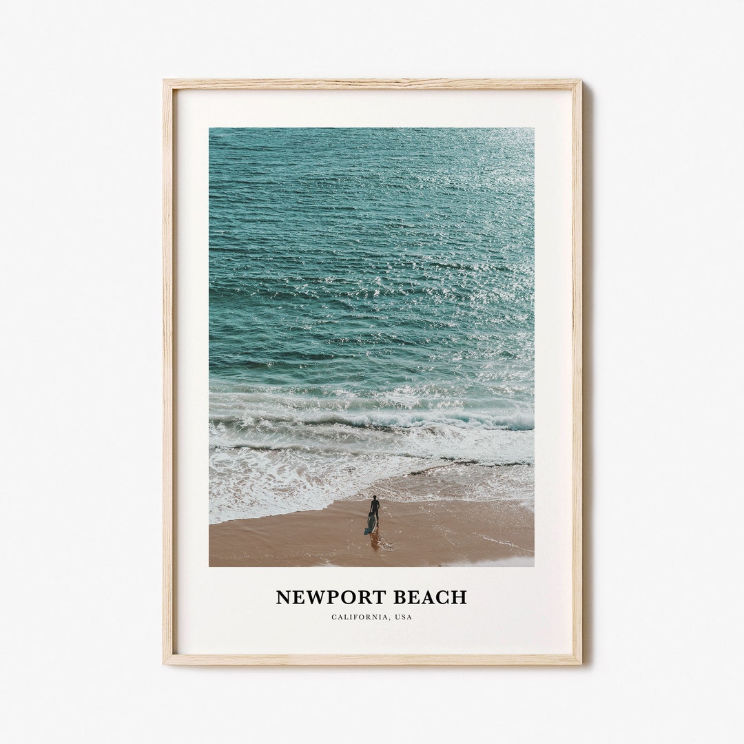 Newport Beach Print Newport Beach Photo Poster Newport Beach Etsy