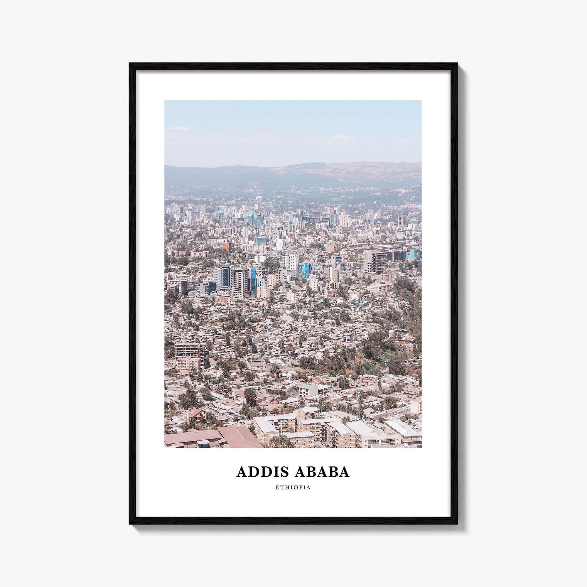 Addis Ababa Print, Addis Ababa Photo Poster, Addis Ababa Travel Wall Art, Addis Ababa Map Print, Addis Ababa Photography Print, Ethiopia