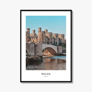 Wales Print, Wales Photo Poster, Wales Travel Wall Art, Wales Map Print, Wales Photography Print, Wales Wall Décor, Europe