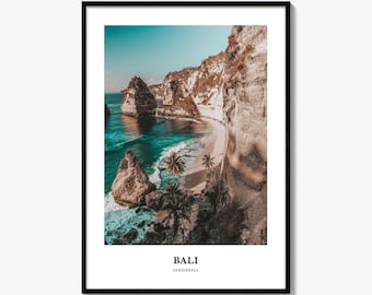 Bali Beach Photography Print: Indonesia Travel Wall Art