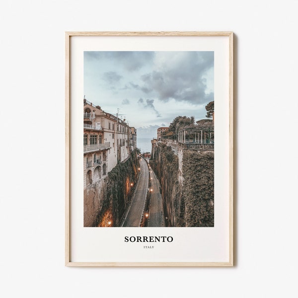 Sorrento Print, Sorrento Photo Poster, Sorrento Travel Wall Art, Sorrento Map Print, Sorrento Photography Print, Sorrento Wall Décor, Italy