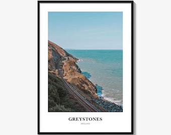 Greystones Irland Photo Print: Küstenreise Kunst