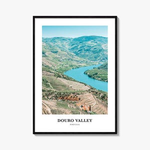 Douro Valley Print, Douro Valley Photo Poster, Douro Valley Travel Wall Art, Douro Valley Map Print, Douro Valley Photography, Portugal