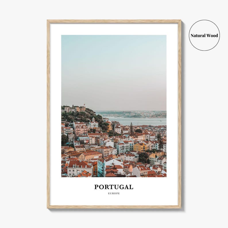 Portugal Photo Print, Porto Travel Poster, Douro River Wall Art, Europe Decor image 7