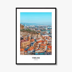 Tbilisi Print, Tbilisi Photo Poster, Tbilisi Travel Wall Art, Tbilisi Map Print, Tbilisi Photography Print, Tbilisi Wall Décor, Georgia