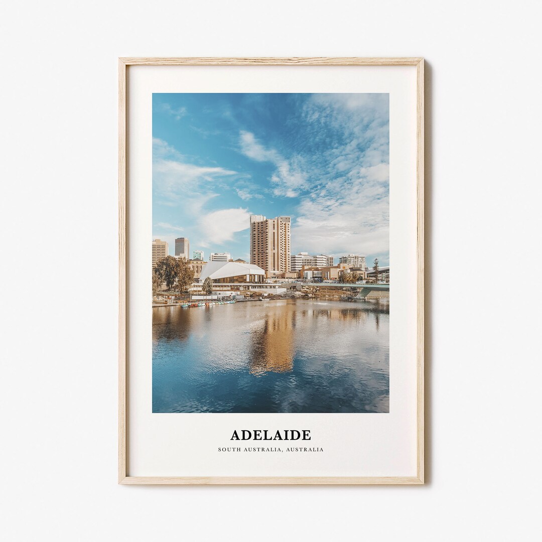 Adelaide Print Adelaide Photo Poster Adelaide Travel Wall Etsy