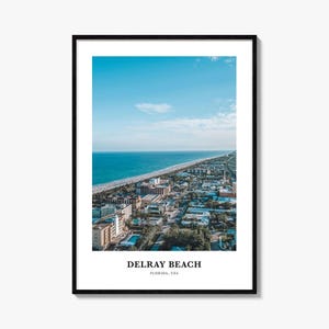 Delray Beach Photography Print: Florida Travel Wall Art