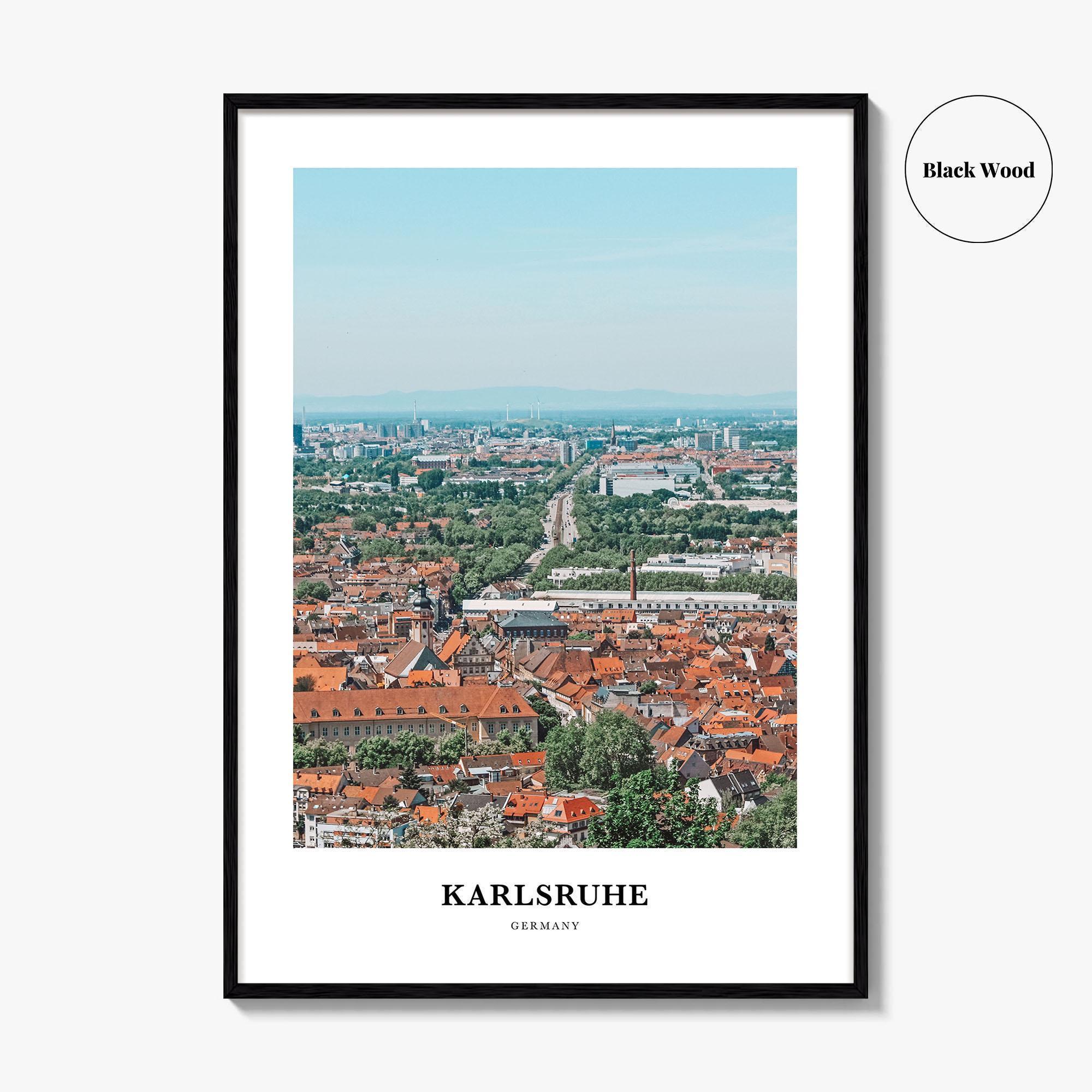 Karlsruhe Cityscape Photo Print: Germany Travel Wall Art - Etsy