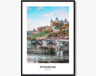 Wurzburg Germany Photo Print: Travel Wall Art
