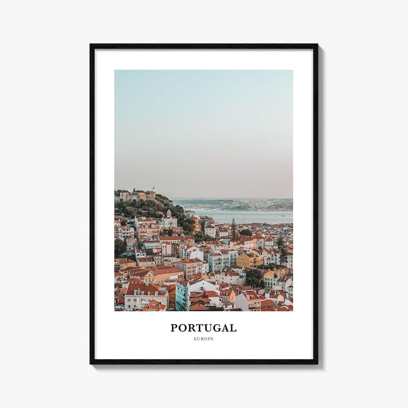 Portugal Photo Print, Porto Travel Poster, Douro River Wall Art, Europe Decor image 1