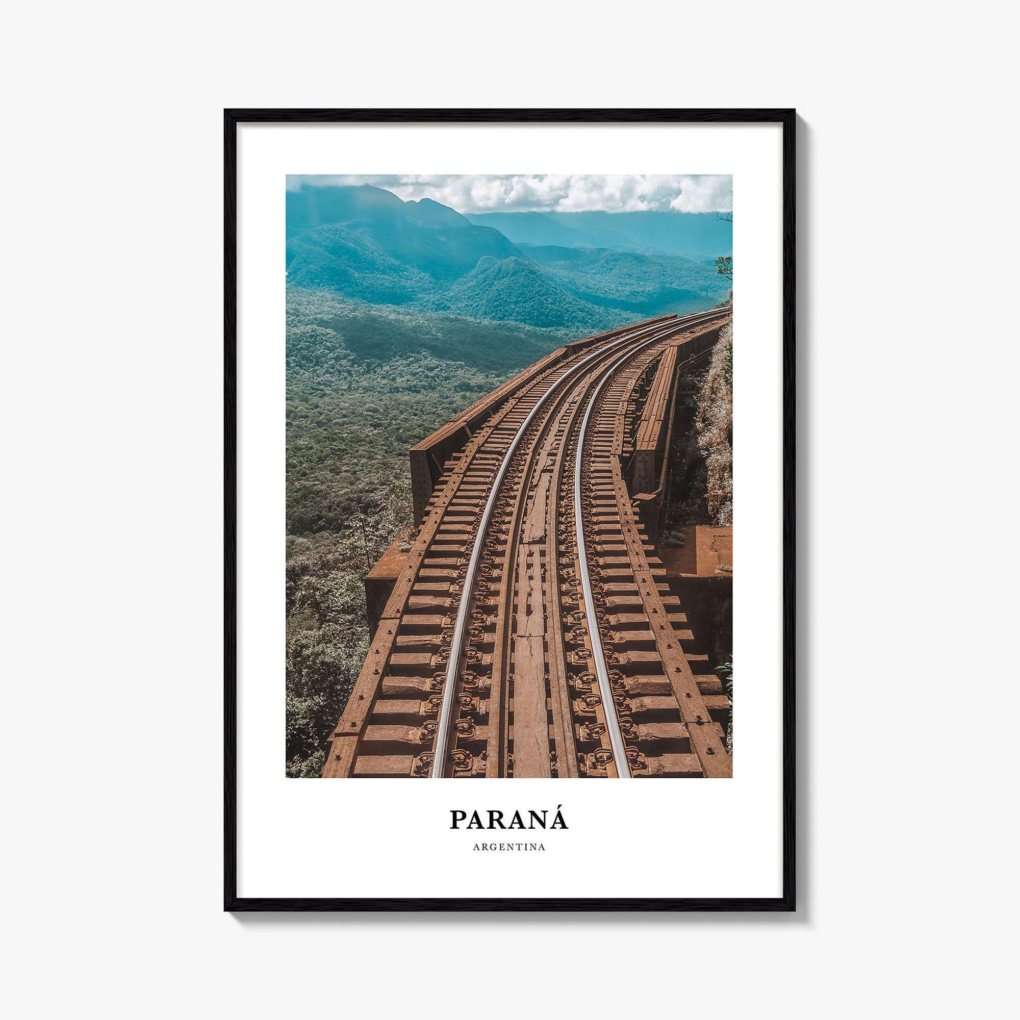 Parana Print, Parana Photo Poster, Parana Travel Wall Art, Parana Map Print, Parana Photography Print, Parana Wall Décor, Argentina
