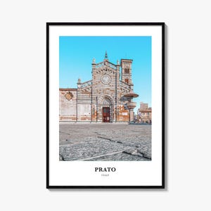 Prato Print, Prato Photo Poster, Prato Travel Wall Art, Prato Map Print, Prato Photography Print, Prato Wall Décor, Italy