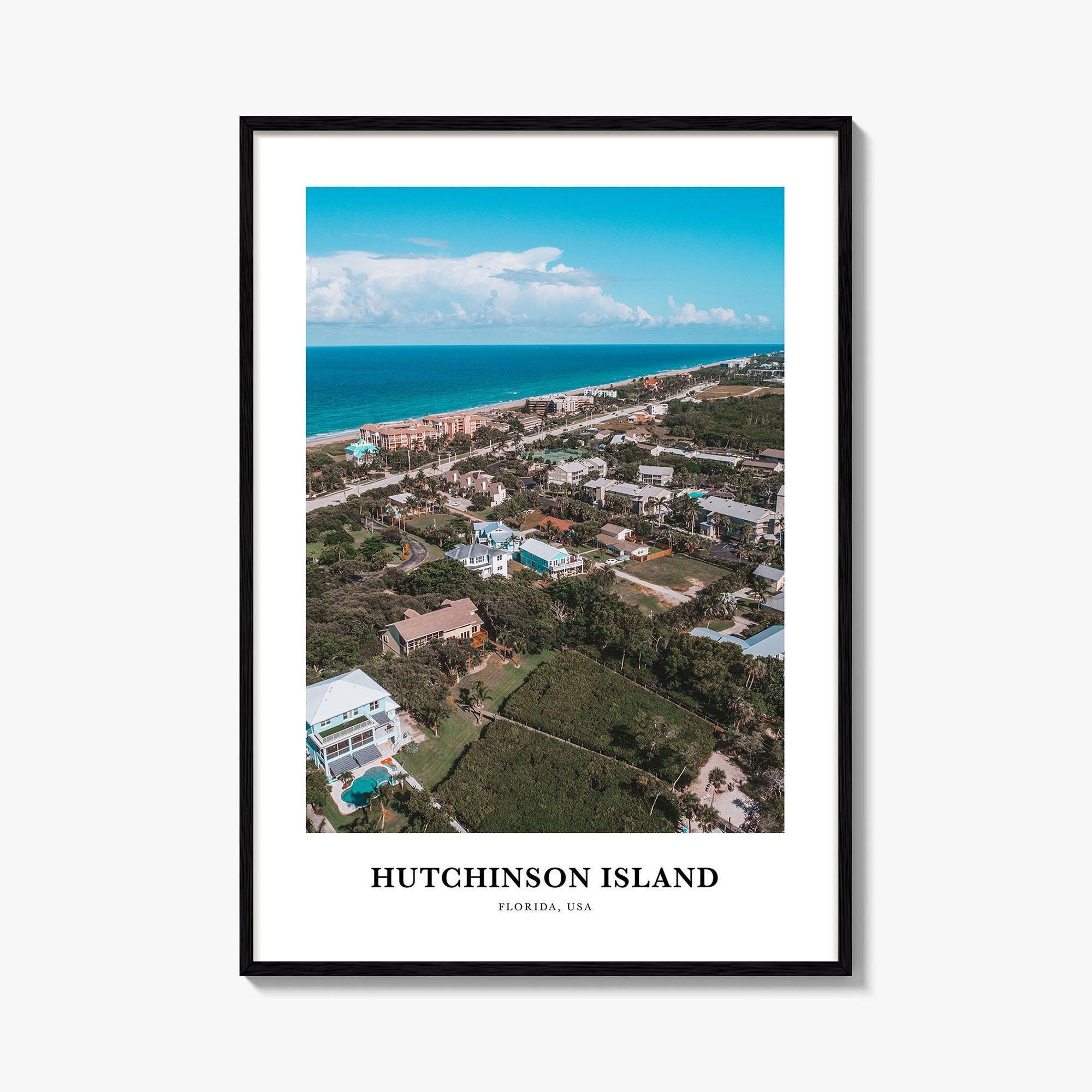 Hutchinson Island Print, Hutchinson Island Photo Poster, Hutchinson Island Travel Wall Art, Hutchinson Island Map Print, Florida, USA
