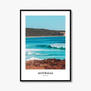 Australia Print, Australia Photo Poster, Australia Travel Wall Art, Australia Map Print, Australia Photography Print, Australia, Oceania