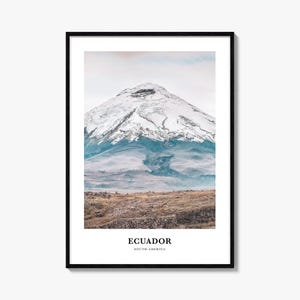 Ecuador Druck, Ecuador Foto Poster, Ecuador Reise Wandkunst, Ecuador Karte Druck, Ecuador Fotografie, Ecuador Wanddekoration, Südamerika