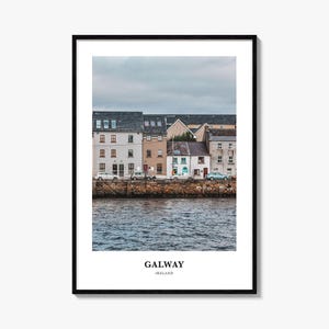 Galway Ireland Photo Print: Coastal City Wall Art