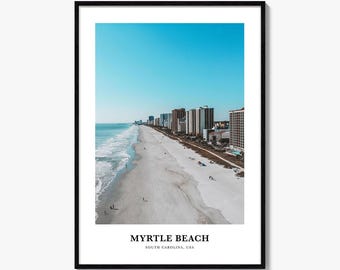 Myrtle Beach Photo Print: South Carolina Travel Wall Art